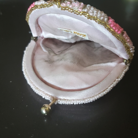 Antique Vintage Beaded Coin Purse - Picture 7 of 8